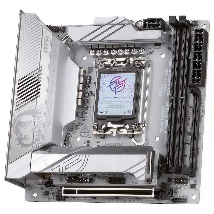 Montaje Placa Base MSI MPG Z890I EDGE TI WIFI Gaming PC Buitrago del Lozoya Montaje Placa Base MSI MPG Z890I EDGE TI WIFI Gaming PC Buitrago del Lozoya